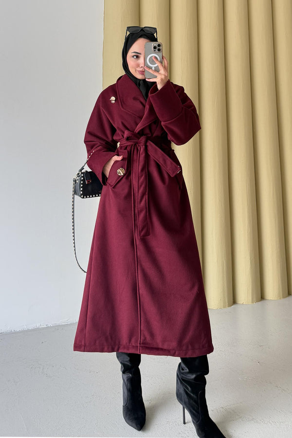 Kruvaze Model Kaban Bordo