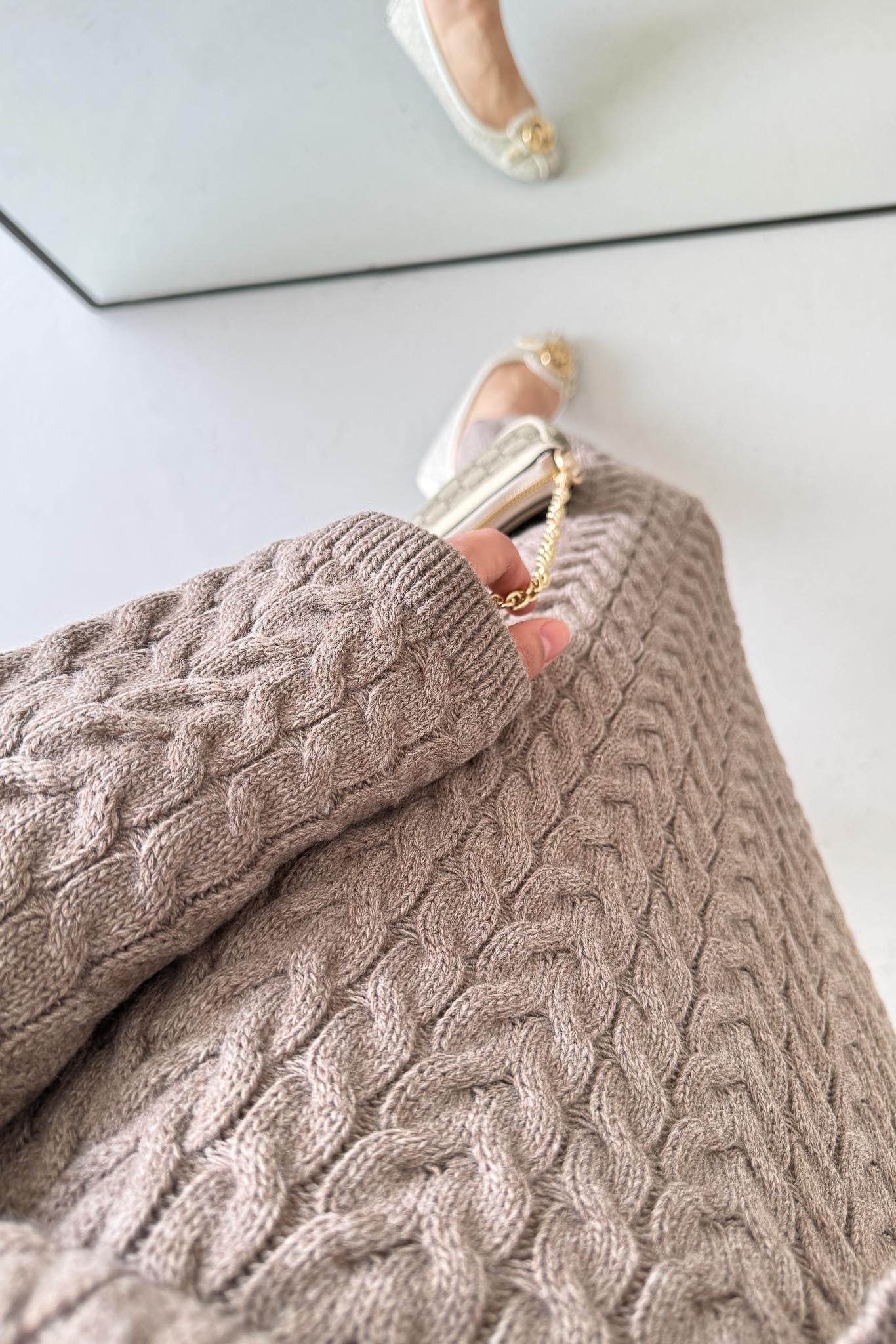 Ajda Pleated Skirt Set Petrol
