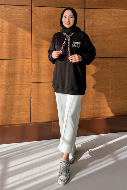 Ajda Pleated Skirt Set Petrol