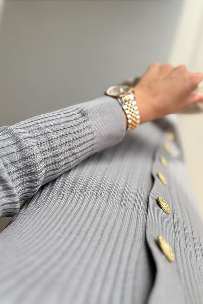 Marsel Mercerized Set Gray