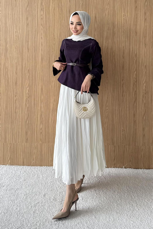 Nirva Kot Takım Mürdüm