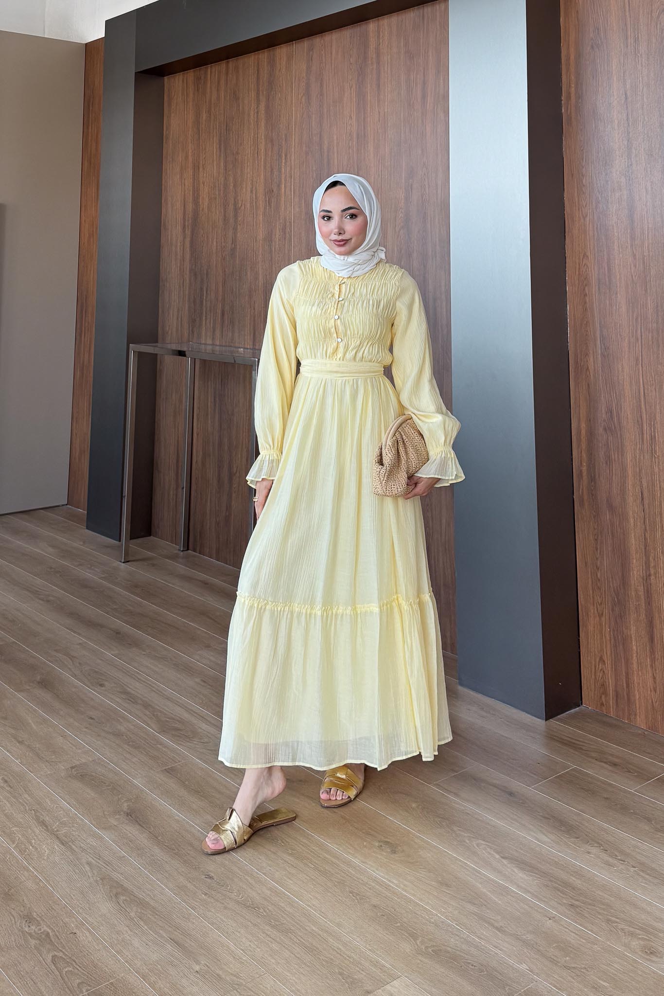 Ajda Pleated Skirt Set Petrol