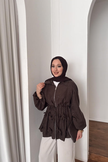 Ales Shoulder Lace Shirt Ecru