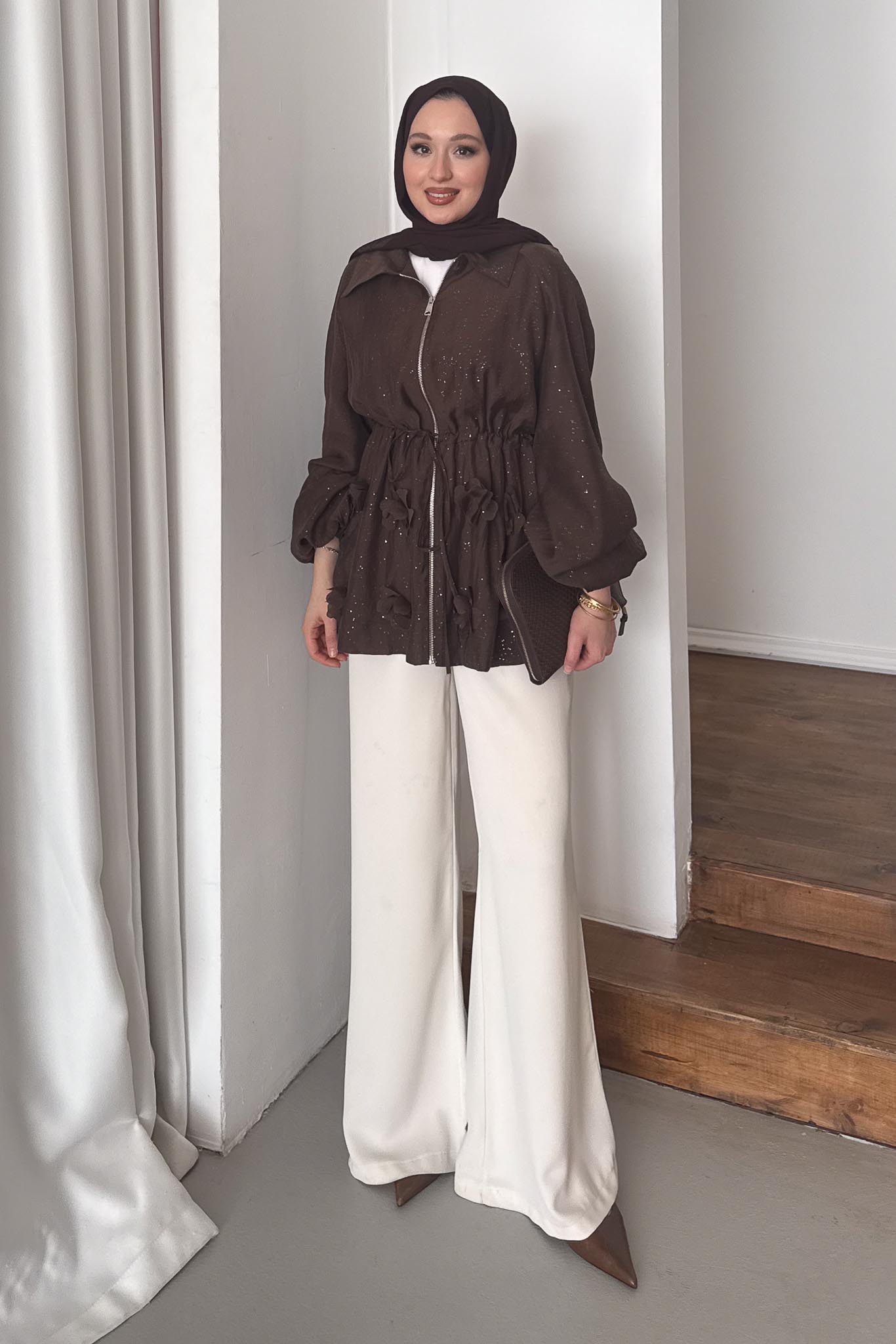 Ales Shoulder Lace Shirt Ecru