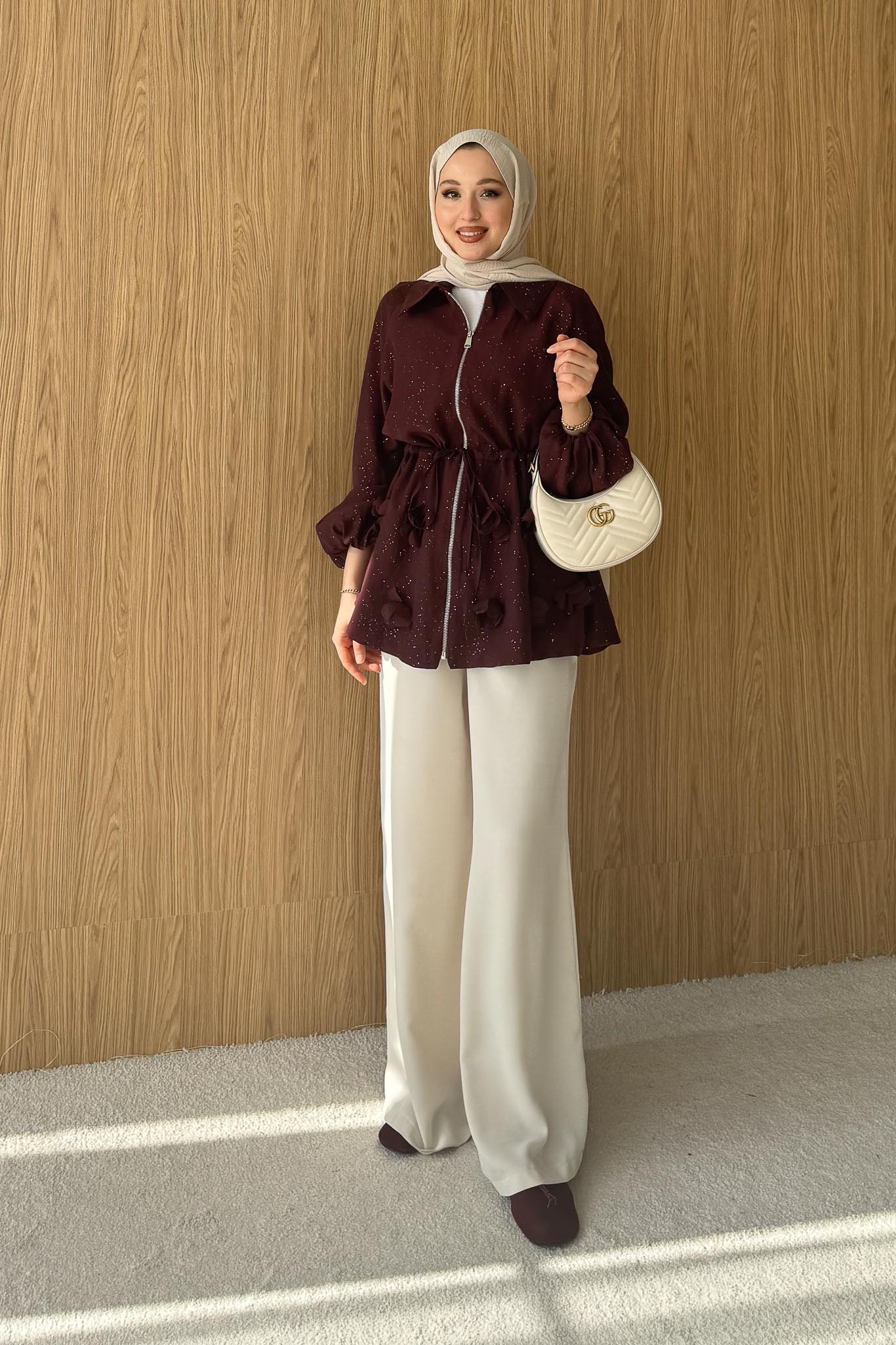 Ales Shoulder Lace Shirt Ecru