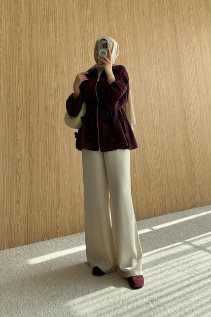 Ales Shoulder Lace Shirt Ecru