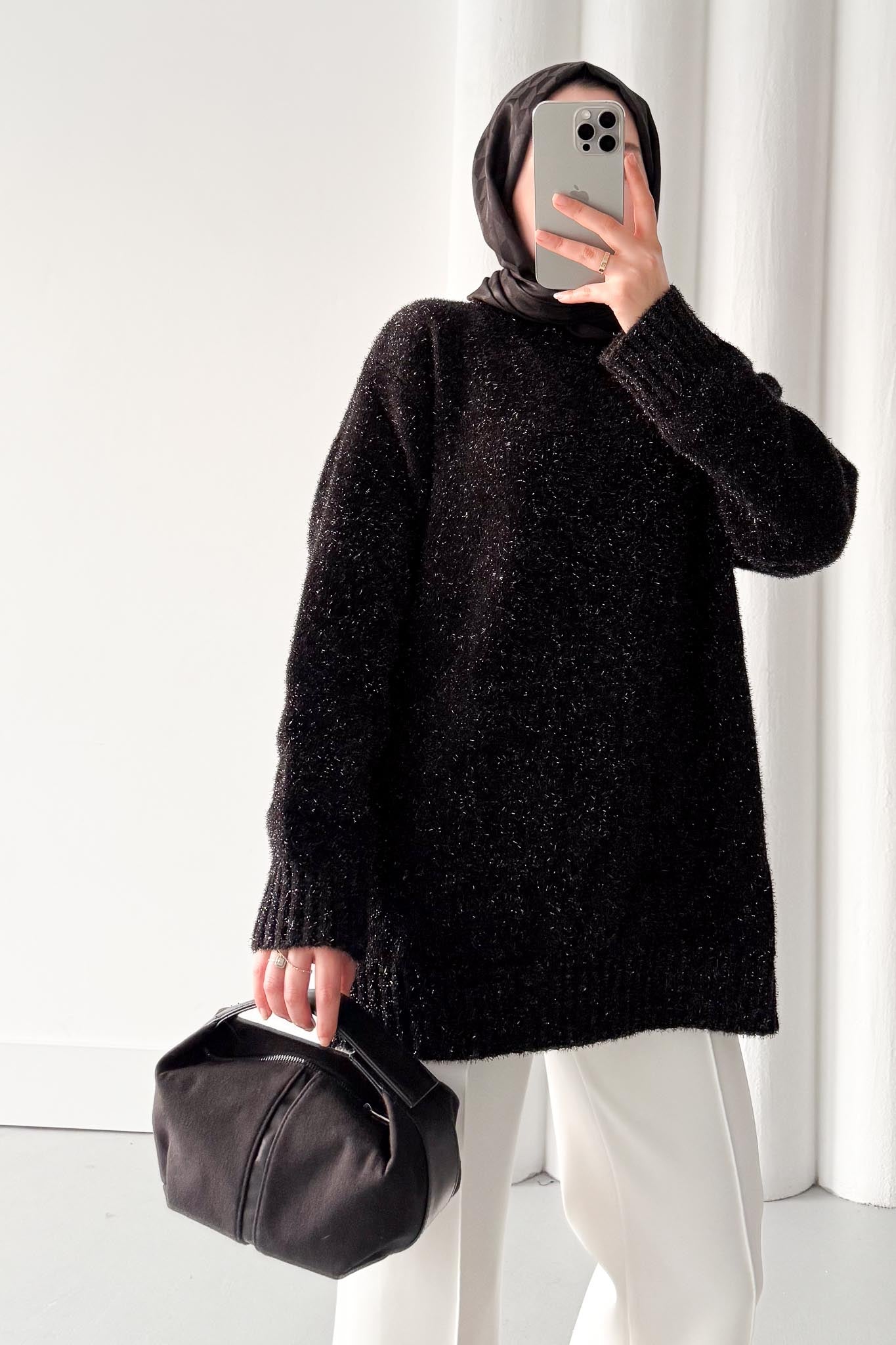 Tied Kimono Set Brown