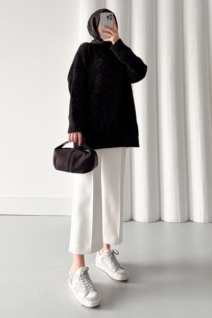 Tied Kimono Set Brown