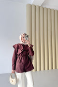 Eliza Gömlek Bordo