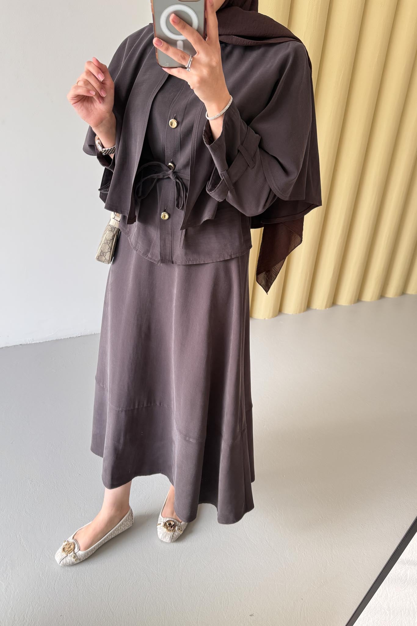 Armia Pleated Detailed Suit Light Lilac