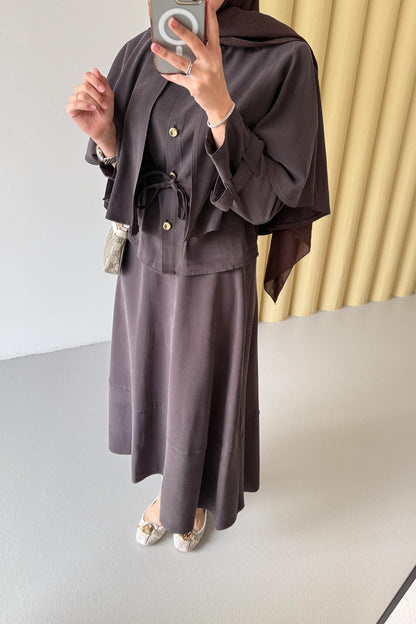 Armia Pleated Detailed Suit Light Lilac