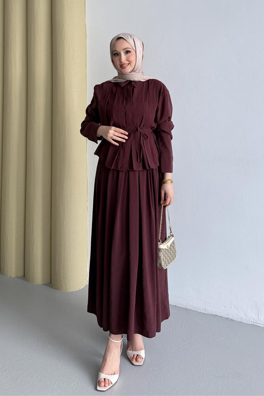 Pilisole Takım Bordo