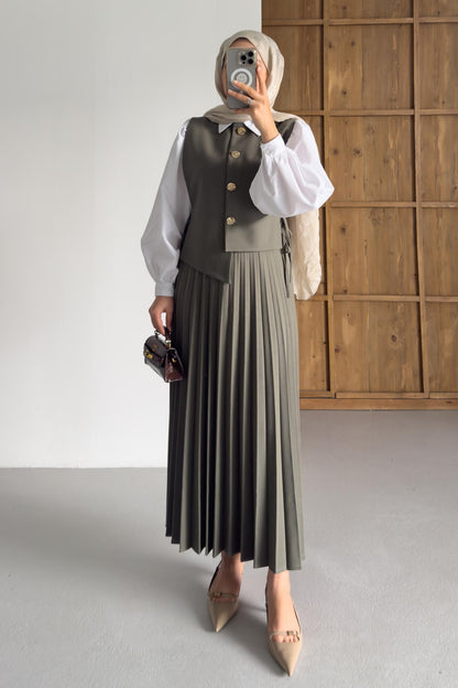 Ales Shoulder Lace Shirt Ecru