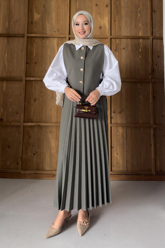 Ales Shoulder Lace Shirt Ecru