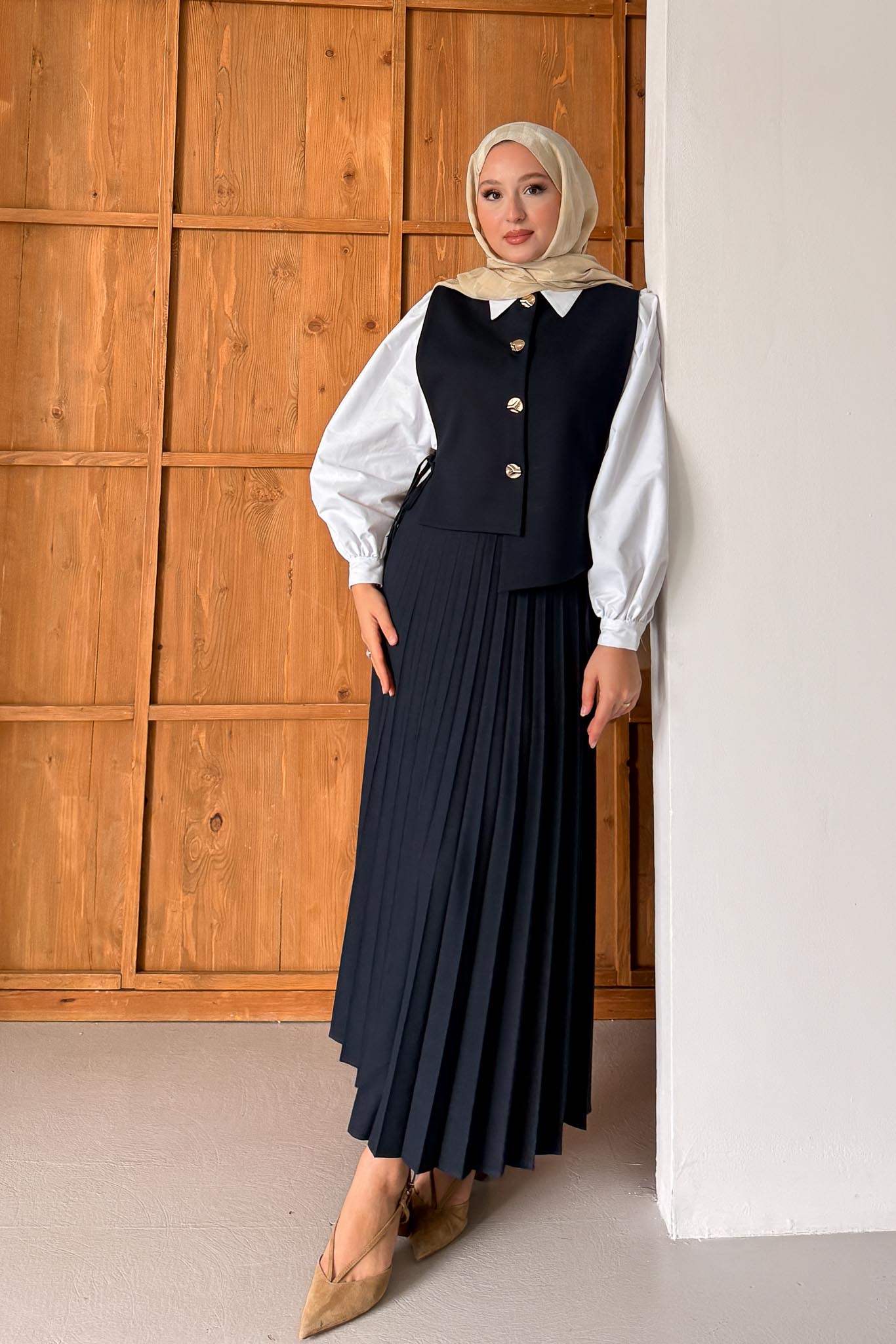 Ales Shoulder Lace Shirt Ecru