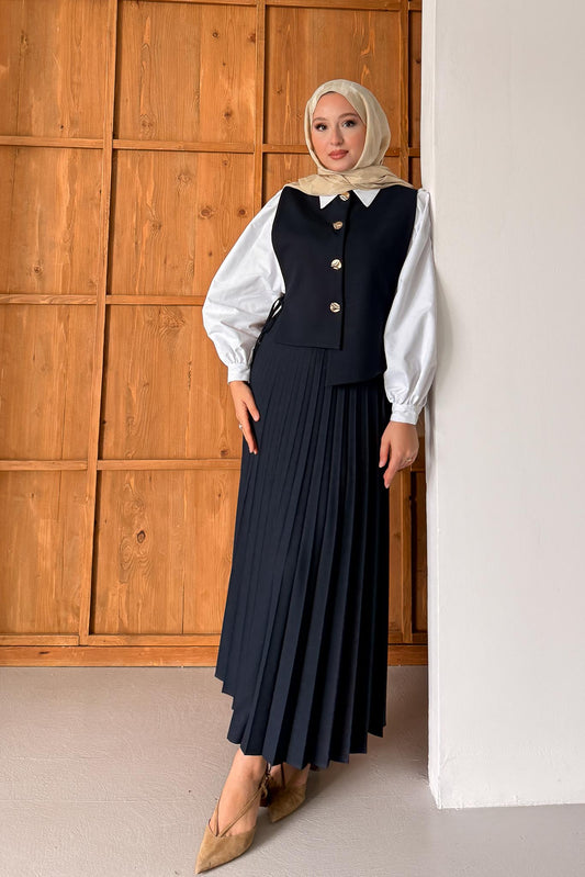 Ales Shoulder Lace Shirt Ecru