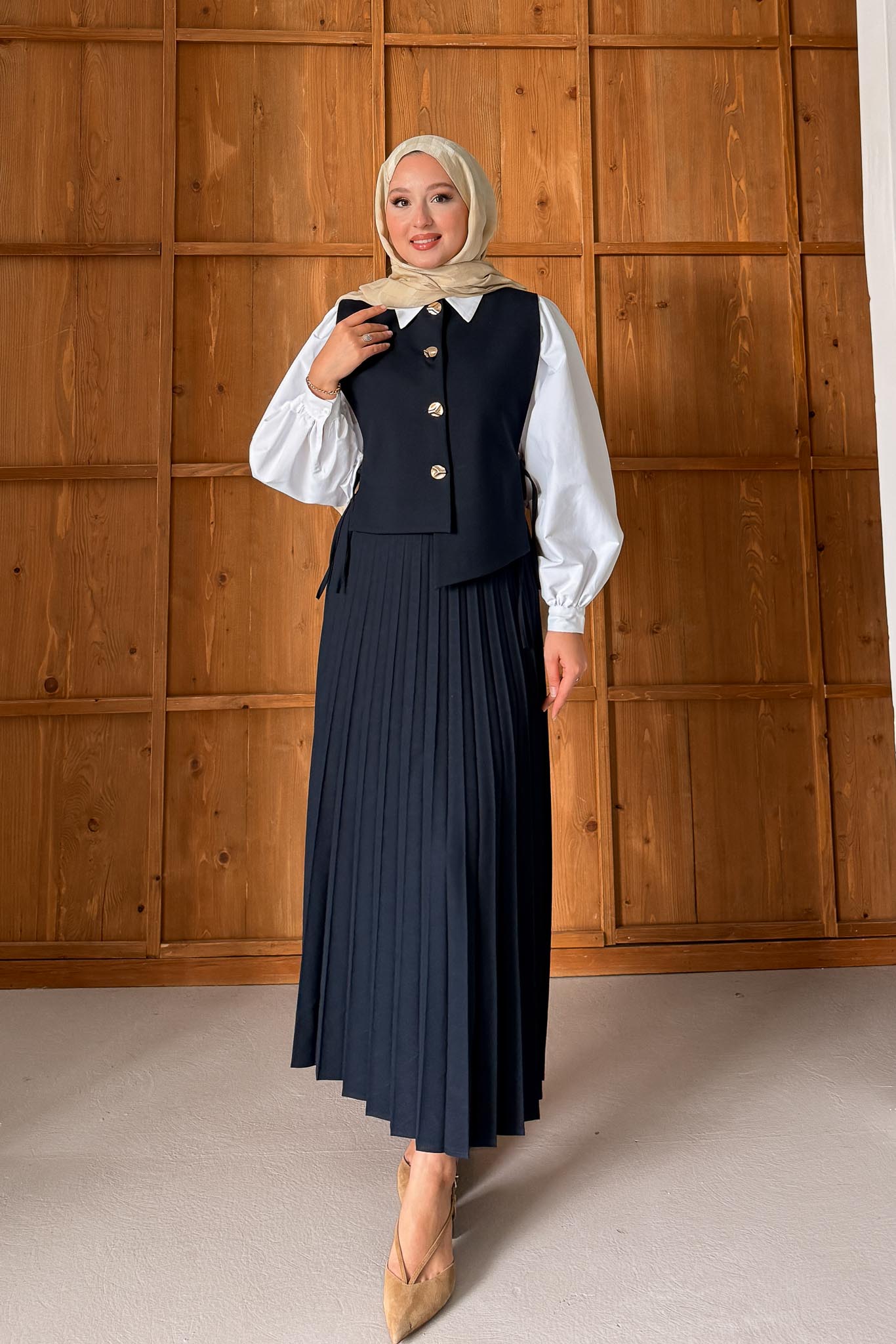 Ales Shoulder Lace Shirt Ecru