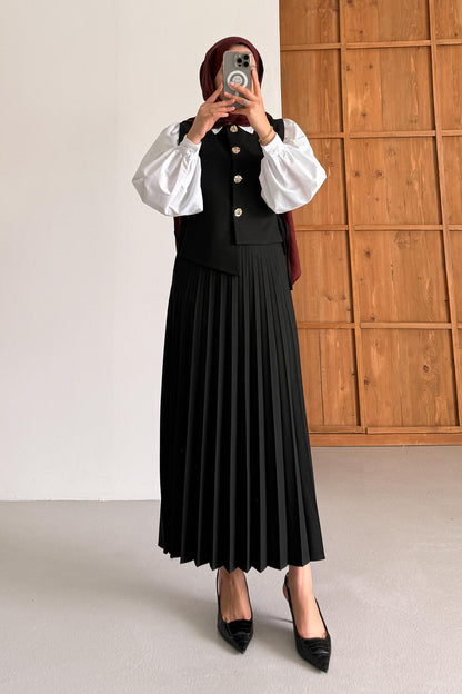 Ales Shoulder Lace Shirt Ecru