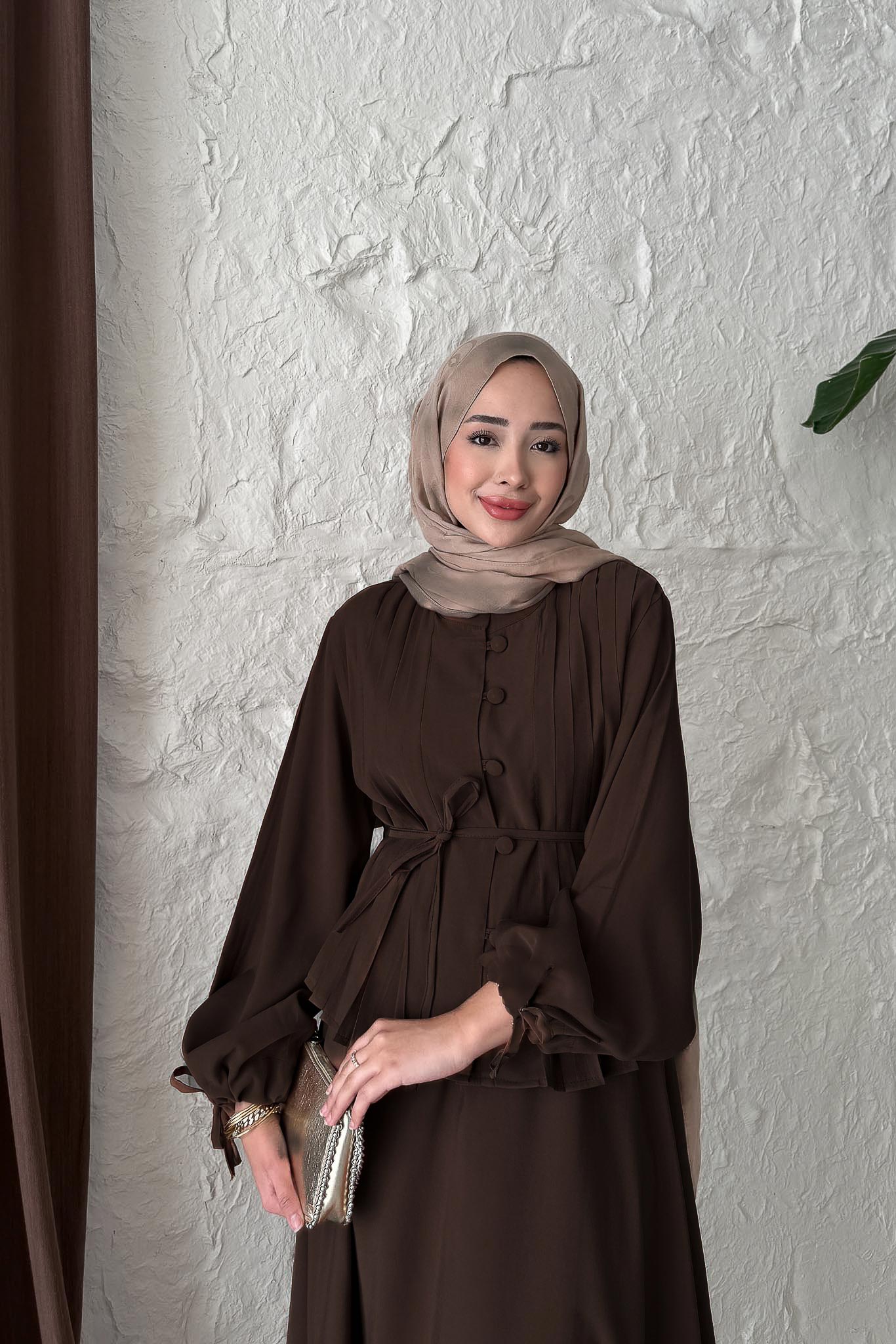 Ajda Pleated Skirt Set Petrol