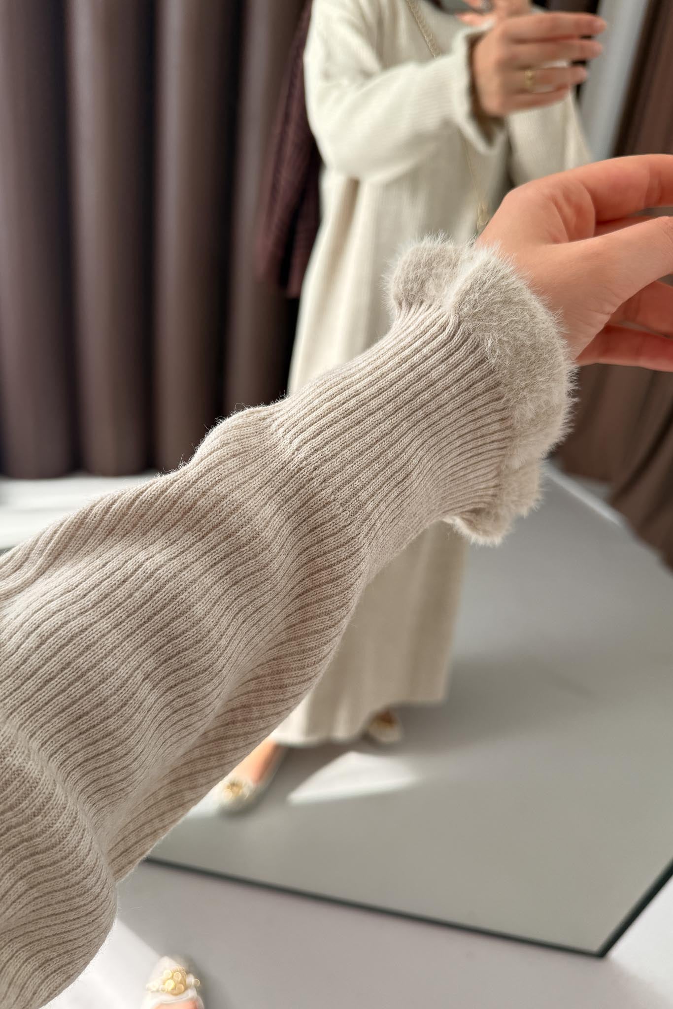 Jessica Knit Dress Saxe
