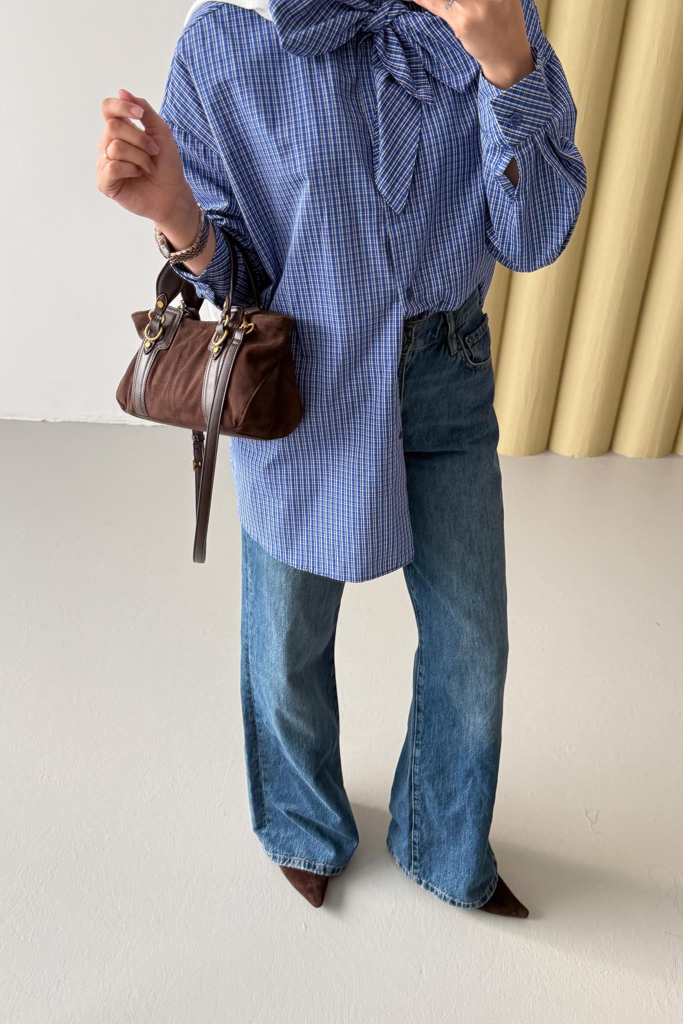 Pötikare Gömlek Lacivert