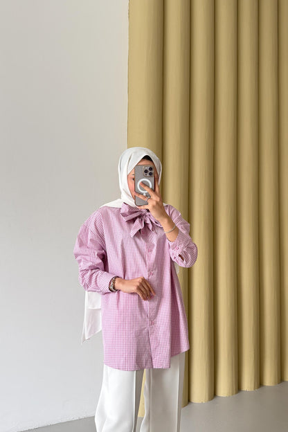 Pötikare Gömlek Pembe