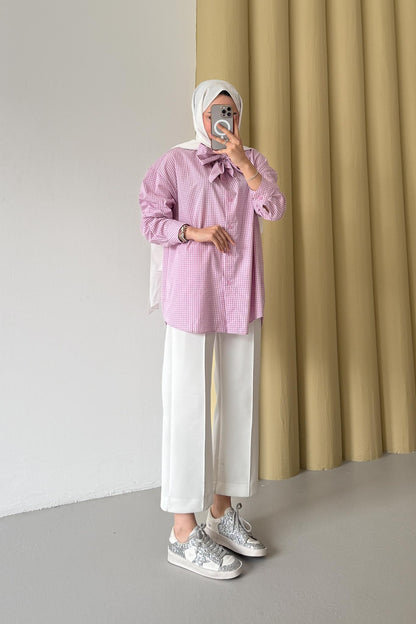 Pötikare Gömlek Pembe