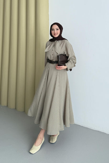 Pötikare Fularlı Takım Haki