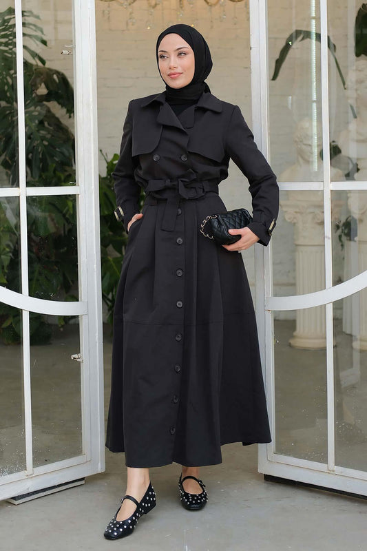 Prime Trench Coat Black