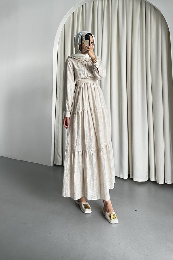 Moi Dress Aqua Green 
