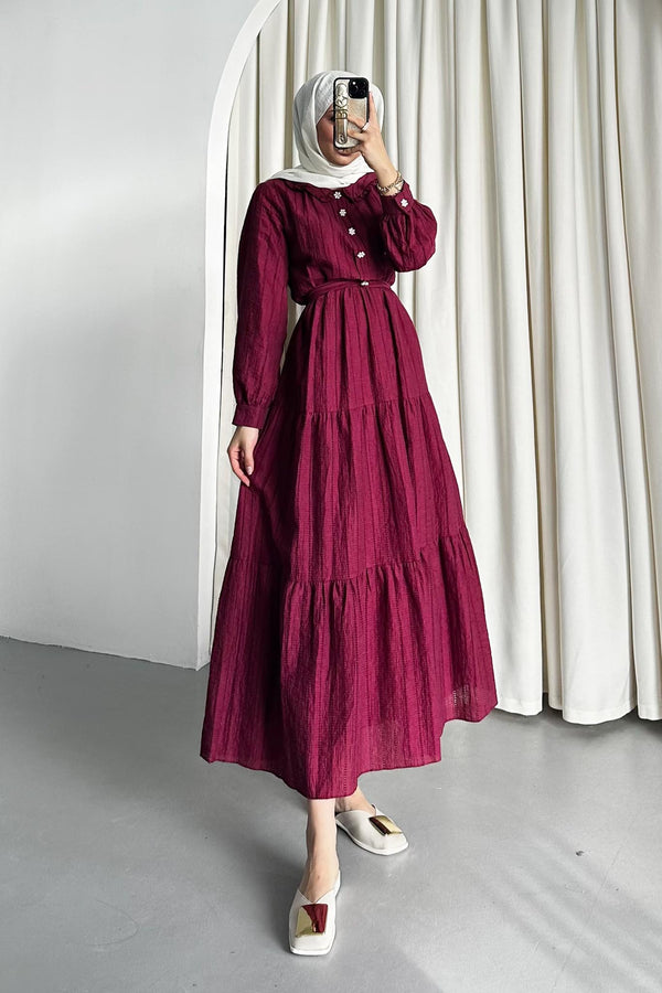 Moi Dress Aqua Green 