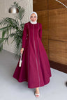 Riva Cape Detail Dress Black
