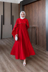 Ajda Pleated Skirt Set Petrol