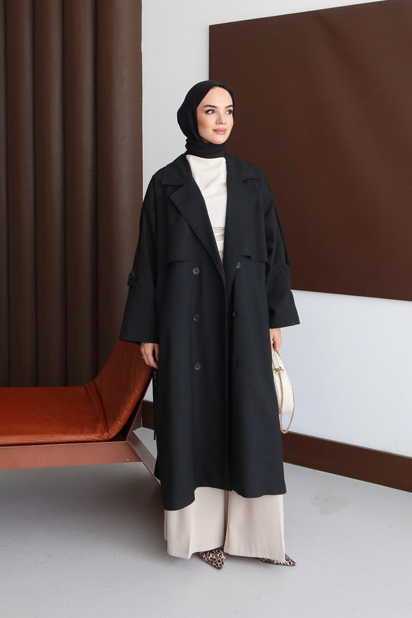 Prime Trench Coat Oil Green