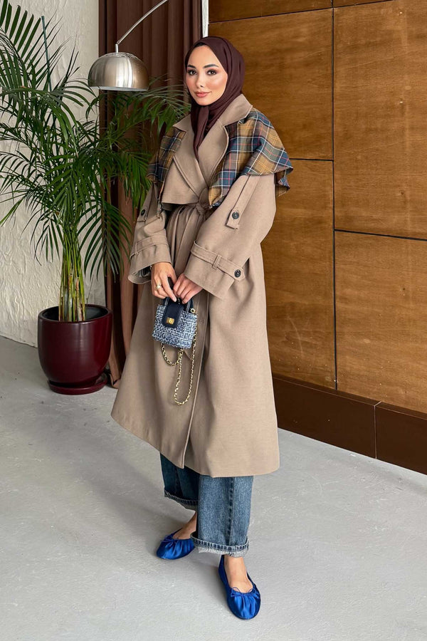 Prime Trench Coat Oil Green