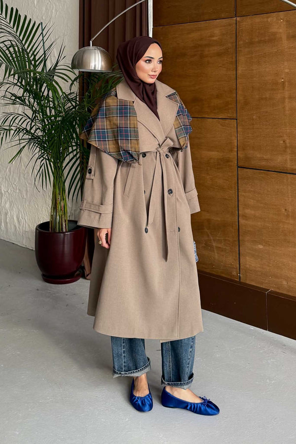 Prime Trench Coat Oil Green