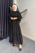 Rose Elbise Siyah