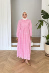 Rove Fisto Elbise Pembe