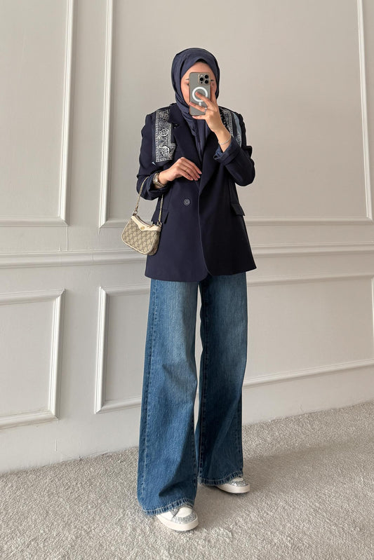 Jessica Knit Dress Saxe