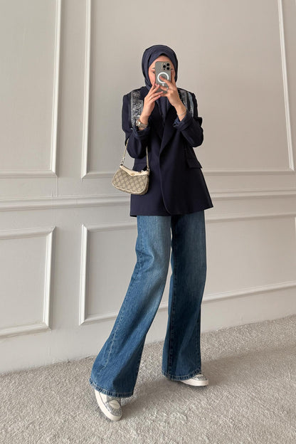 Jessica Knit Dress Saxe