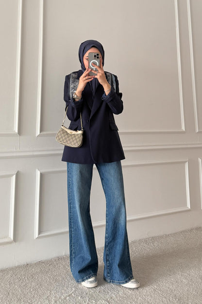 Jessica Knit Dress Saxe