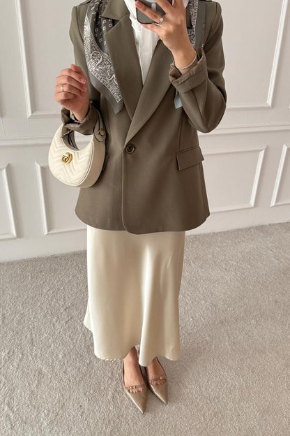 Jessica Knit Dress Saxe