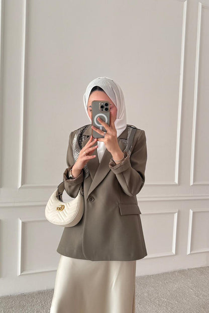 Jessica Knit Dress Saxe