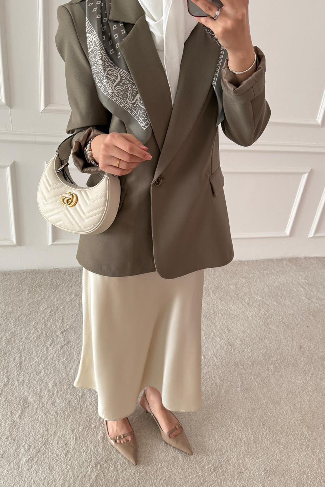 Jessica Knit Dress Saxe