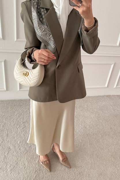 Jessica Knit Dress Saxe