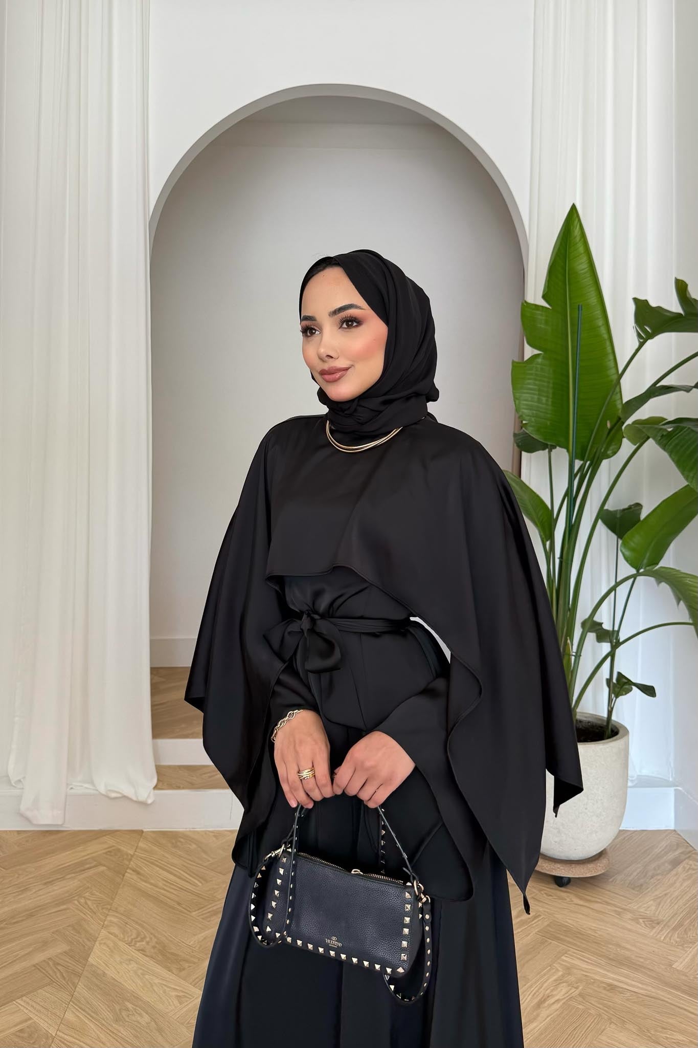 Ajda Pleated Skirt Set Petrol