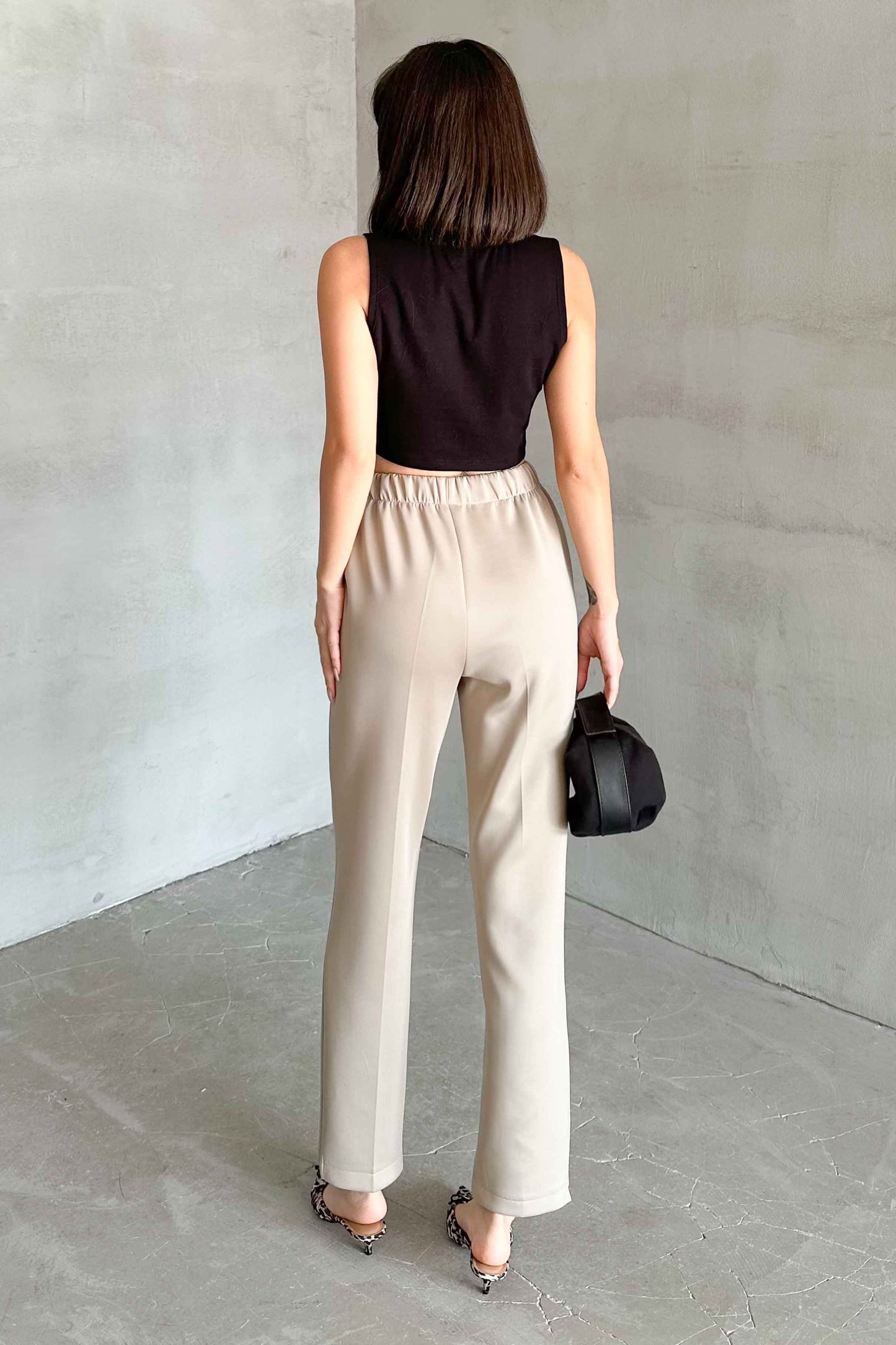 Pencil White Trousers