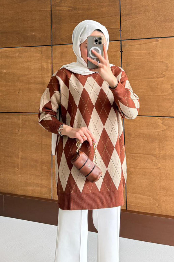 Ajda Pleated Skirt Set Petrol