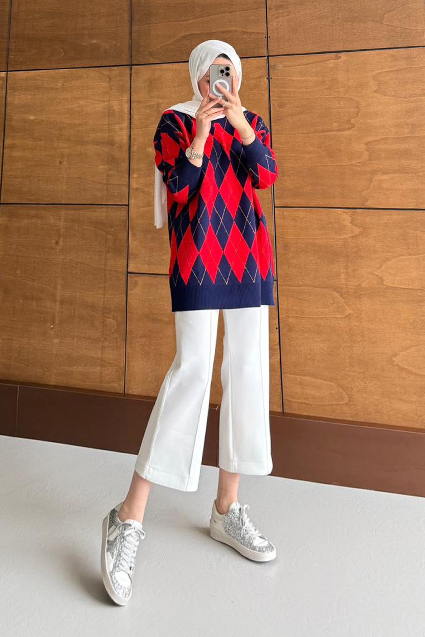 Ajda Pleated Skirt Set Petrol