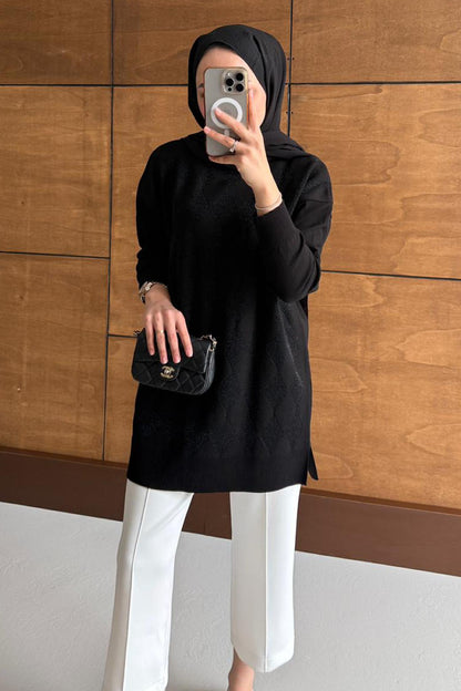 Ajda Pleated Skirt Set Petrol